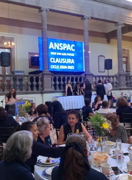 La clausura del ciclo 2024-2025 de ANSPAC San Luis Potosí